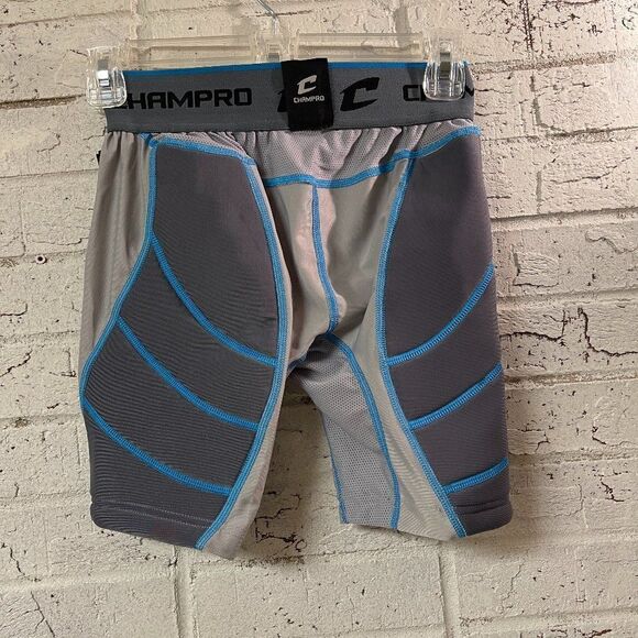 Champro Blue Padded Windmill Sliding Fastpitch Softball Shorts NWT Small - Picture 1 of 9